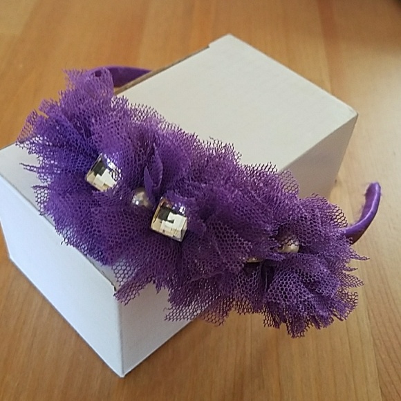 Purple and Blue Headband♡ - Picture 3 of 7